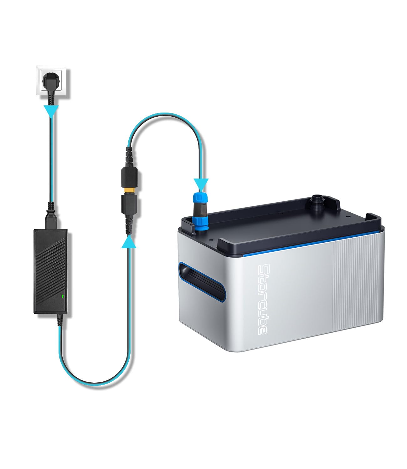 12V/10A 120W et connecteur XT60 vers Aviation, Chargeur AC vers XT60 pour Charger Directement Les Batteries S1000 et S1000 Pro, adapté pour Une Utilisation en Hiver
