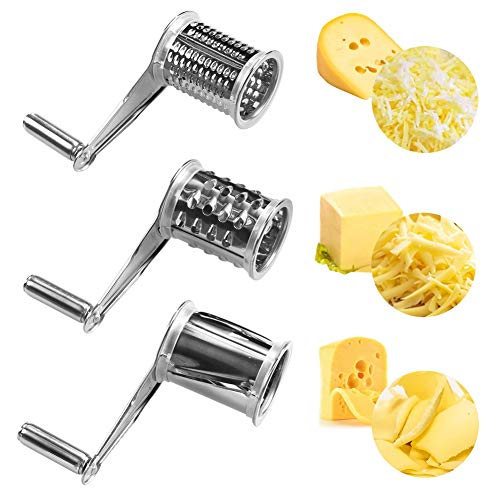 Aramox Cutter Rallador de Queso Multifuncional de Acero Inoxidable miniatura 2