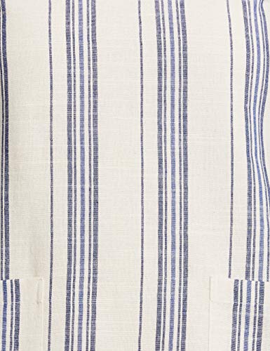 Image of AND Womens A Line Fit Round Neck Stripe Shift Dress