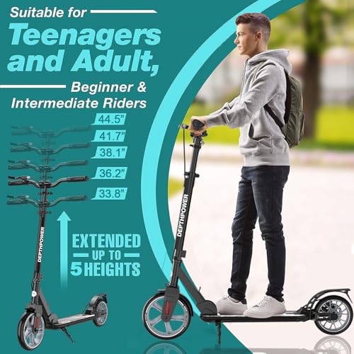 CUIOT Triple Suspension Kick Scooter