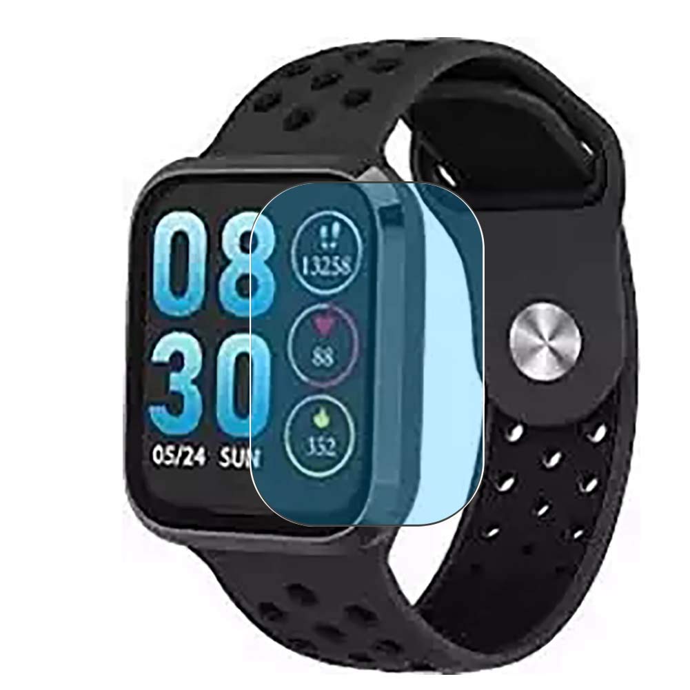 3 Pack Anti Blue Light Screen Protector Film, compatible with Smartwatch WEARFIT VERSA TPU Guard （ Not Tempered Glass Protectors ） New