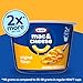 Kraft Mac & Cheese, 2 Big Cups, for Easy Dinner or Dinner Sides, Original Flavor, No Artificial Flavors, Preservatives or Dyes, 4.1 oz