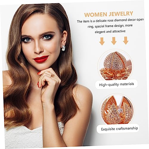 Bague rose ajustable cadeau chic idéal toutes occasions