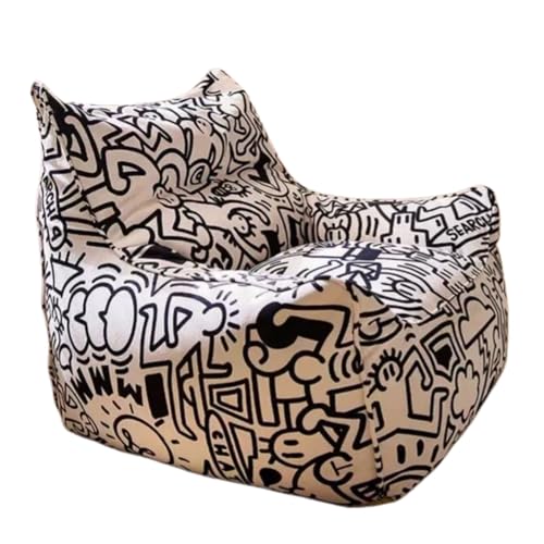 WANGHAI-666 Sillas de sofá Sofá Lazy Bean Bag, Tumbona Individual, Silla de Suelo for balcón, sillón reclinable Ocio