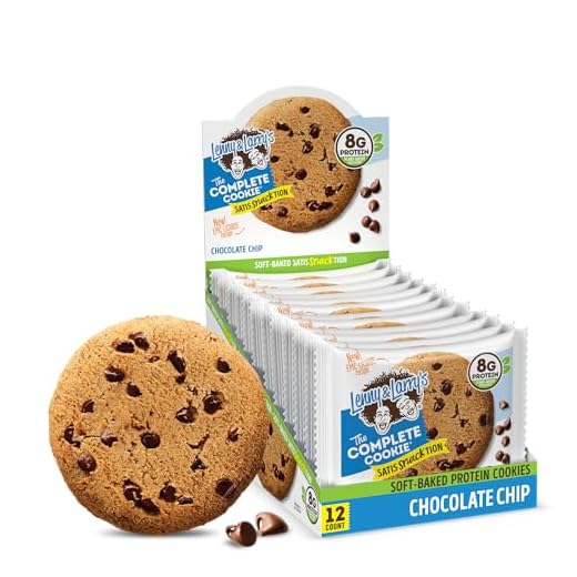 Lenny & Larry's The Complete Cookie Snack Size, Chocolate Chip, Soft Baked, 8g Plant Protein, Vegan, Non-GMO 2 Ounce Cookie (Pack of 12)