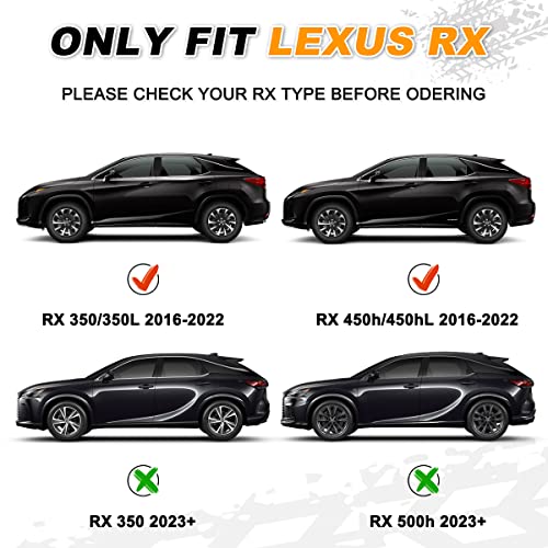 Estribos laterales para Lexus RX 2016-2022 miniatura 2