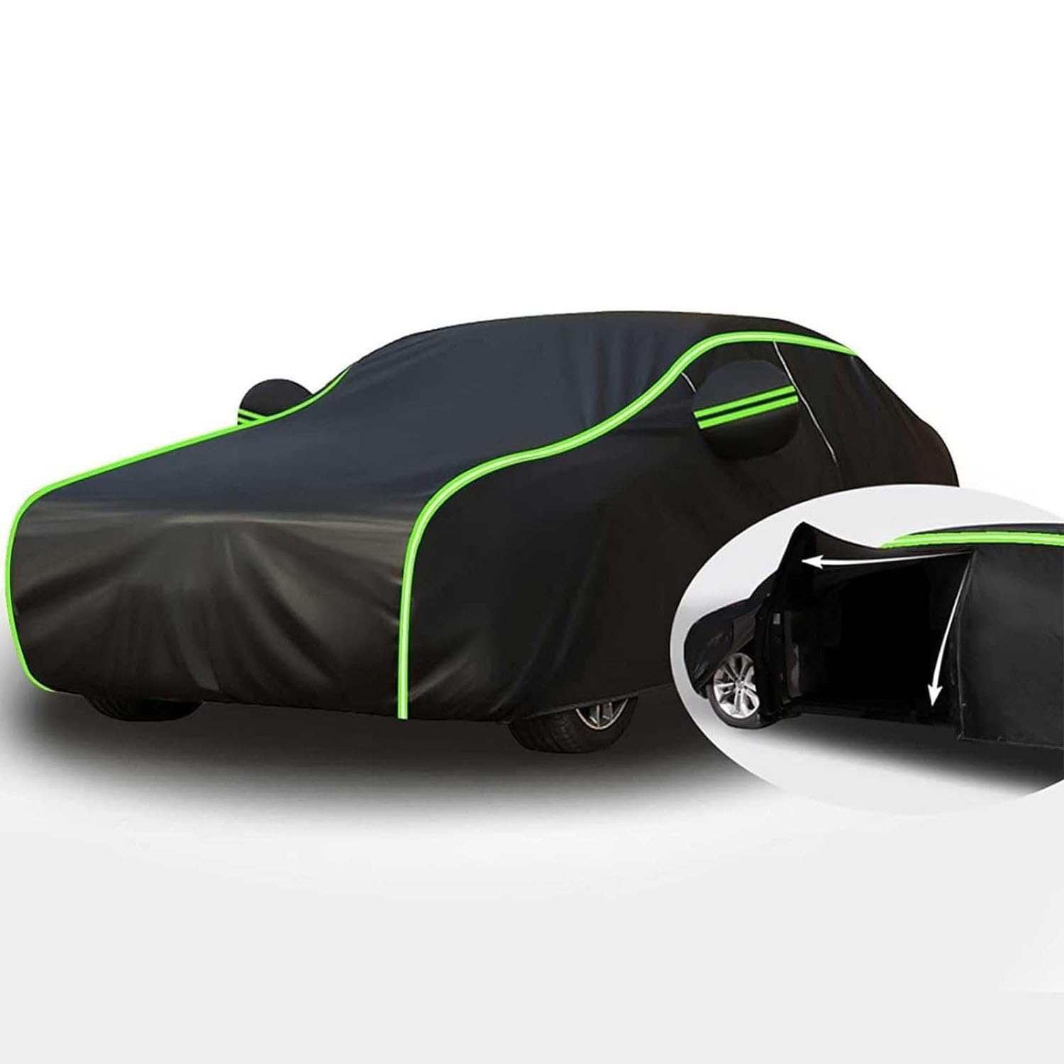 Hagelschutzplane Auto für Ford Galaxy/Galaxy Vignale, Autoabdeckung Outdoor, Auto Abdeckplane Wasserdicht, Autogarage Abdeckung, Atmungsaktiv, UV Schutz, Reißfest Und Langlebig