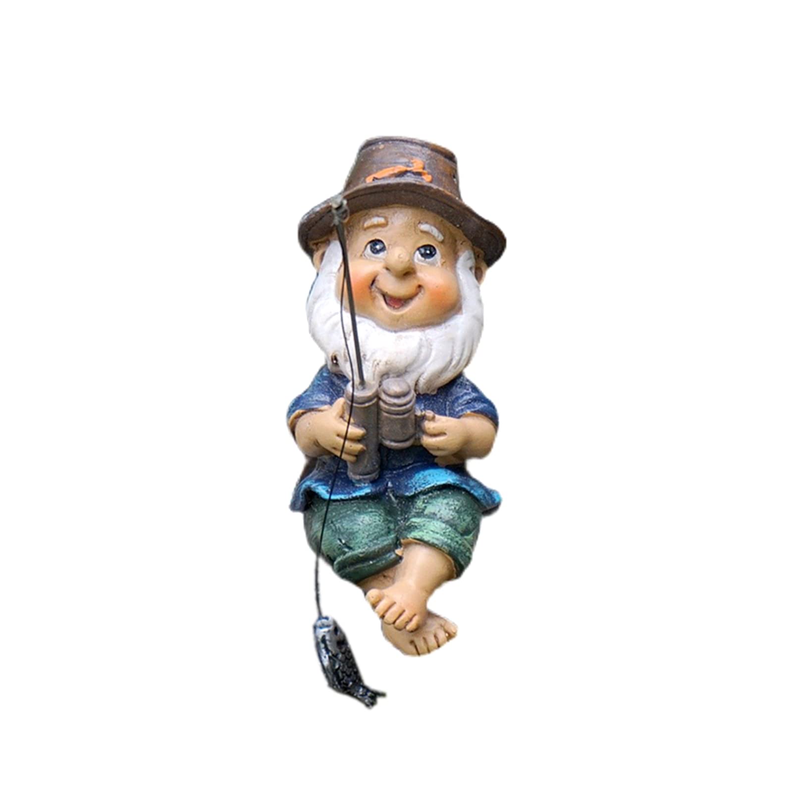 Statue d'elfe de dessin animé pour sublimer votre jardin miniature extérieur