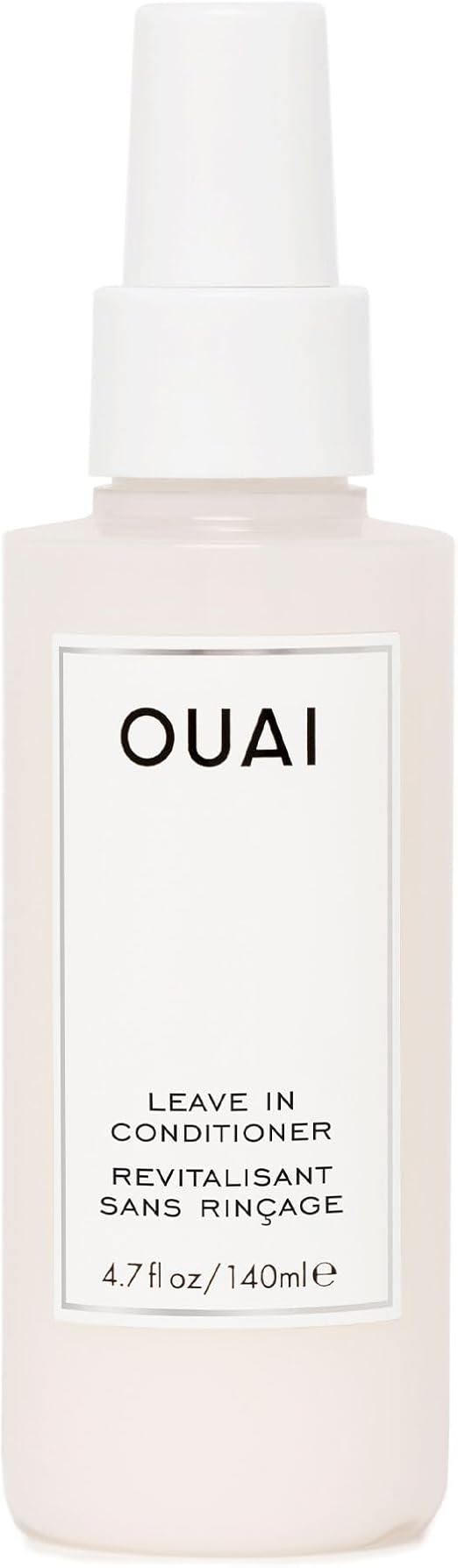 OUAI Leave In Conditioner & Heat Protectant Spray Prime Hair for Style, Smooth Flyaways, Add