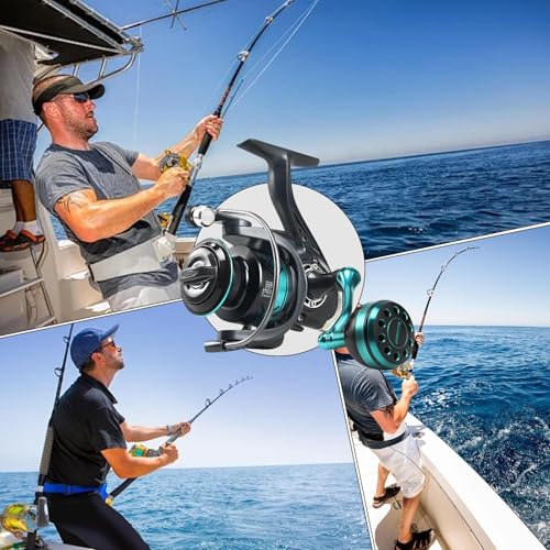 Moulinet de pêche spin d'exception haute résistance pour bar - 5