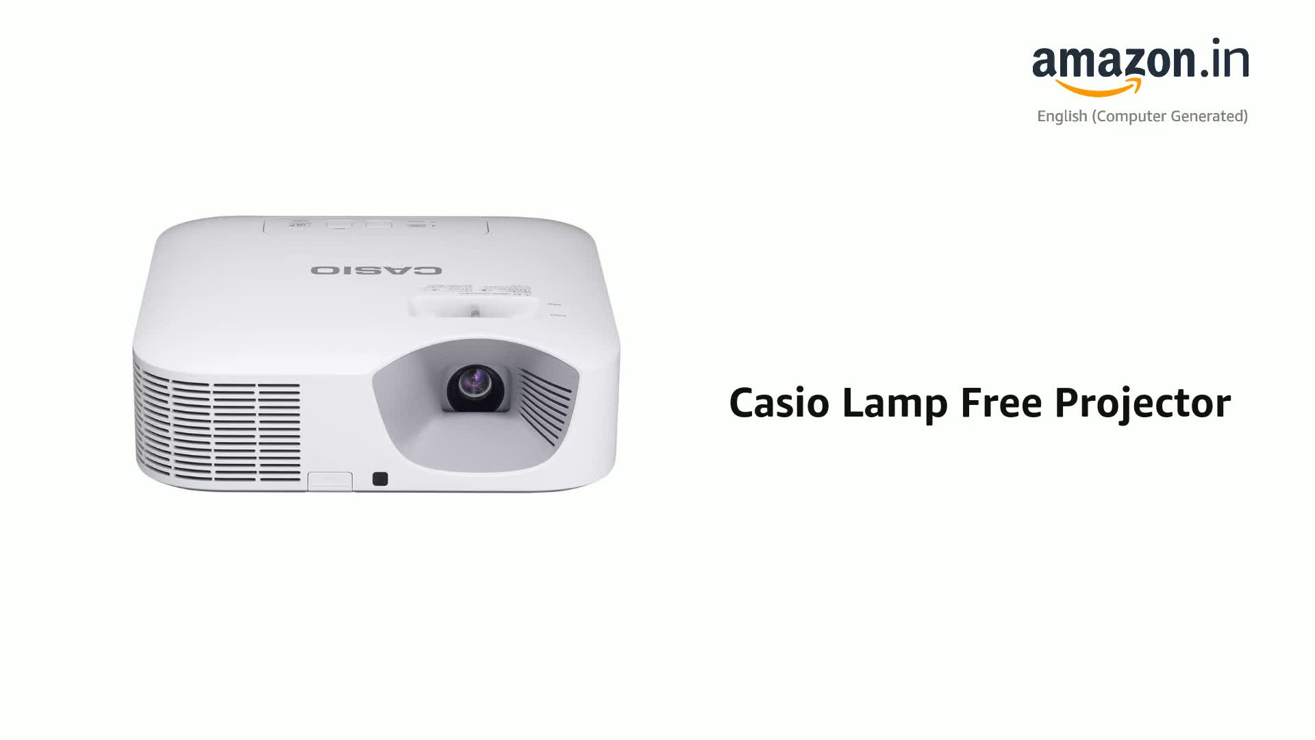 Casio Lamp Free Projector with 3300 ANSI Lumens, XGA Resolution