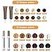 Wood Furniture Repair Kit,12 Color Wood Filler and 12 Colors Wood Scratch Repair Markers, Professional Repair Tools for Stains, Scratches, Wood Floors, Tables, Bedposts,Wood Repair kit