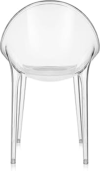 Kartell Mr. Impossible Chairs, Transparent : Amazon.co.uk: Home