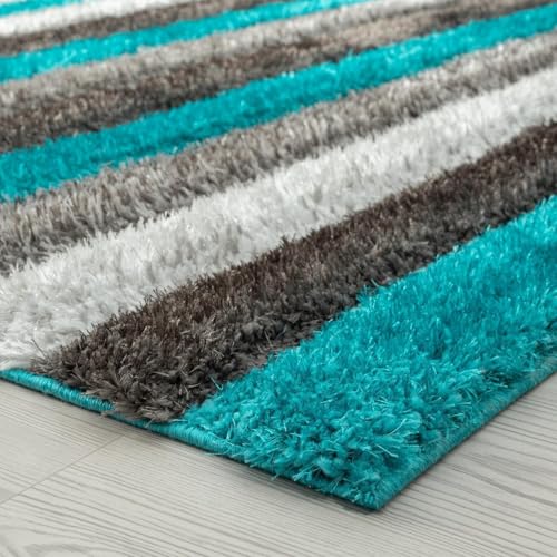 Image of Carpet for Hall | Carpet for Living Room |8X11 FEET Rugs for Bedroom | Carpet | Rug for Living Room | Carpet & Rugs for Home Decor | Carpet for Bedroom Floor (Luxury Grey & Blue)