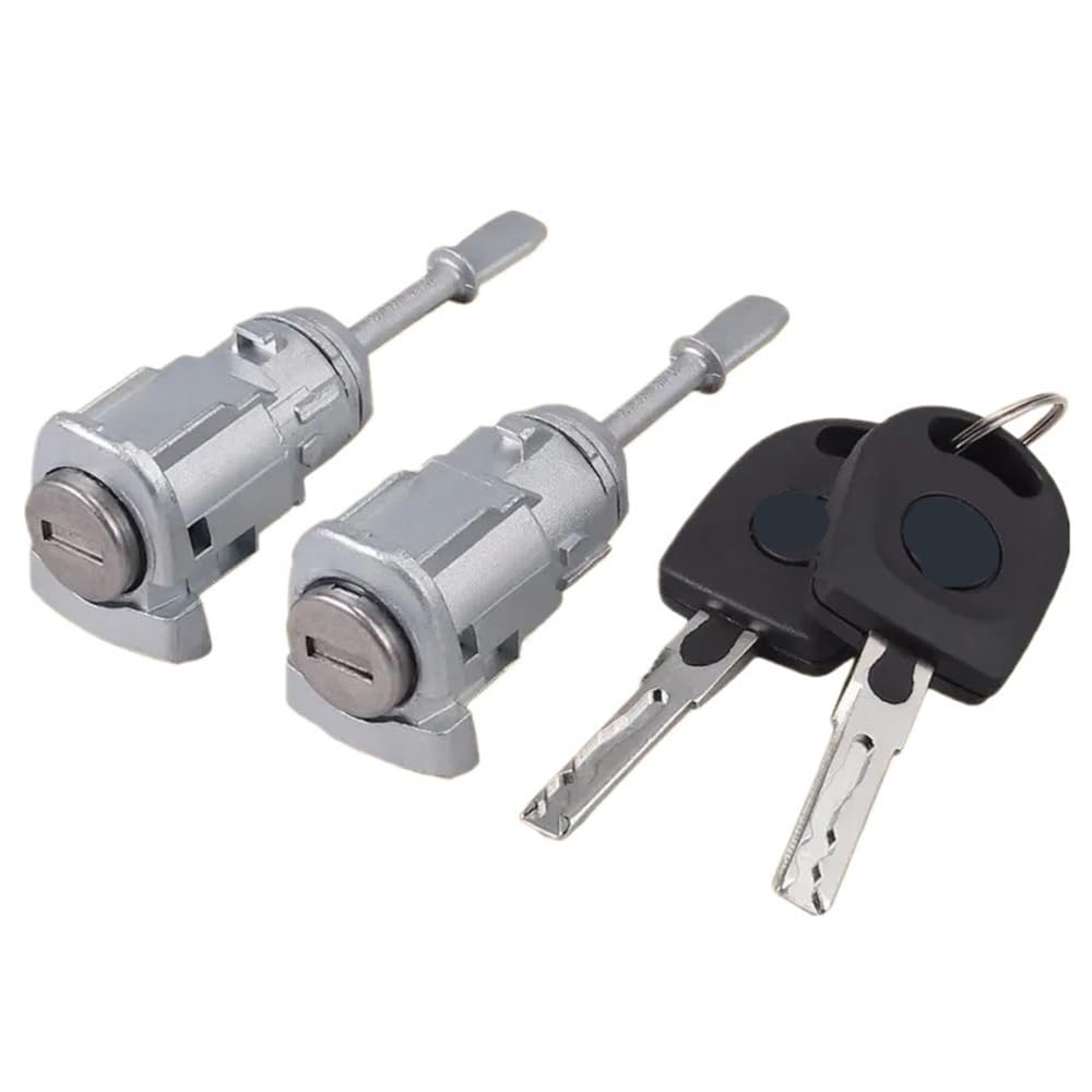 Sdkotrew One Color Rear Tailgate Lock Front Left Right Door Lock Cylinder Key For Passat B5 3B For Lupo For Toledo For Leon For Arosa 1996-2005 3B0837167 3B08371683