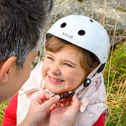 Möur - Casco da Bicicletta per Bambini dai 3 ai 13...