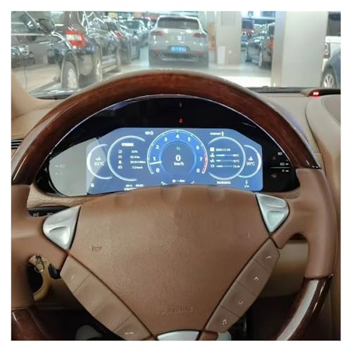 Tablero LCD para Porsche Cayenne 2002-2009 con panel digital y velocímetro 6