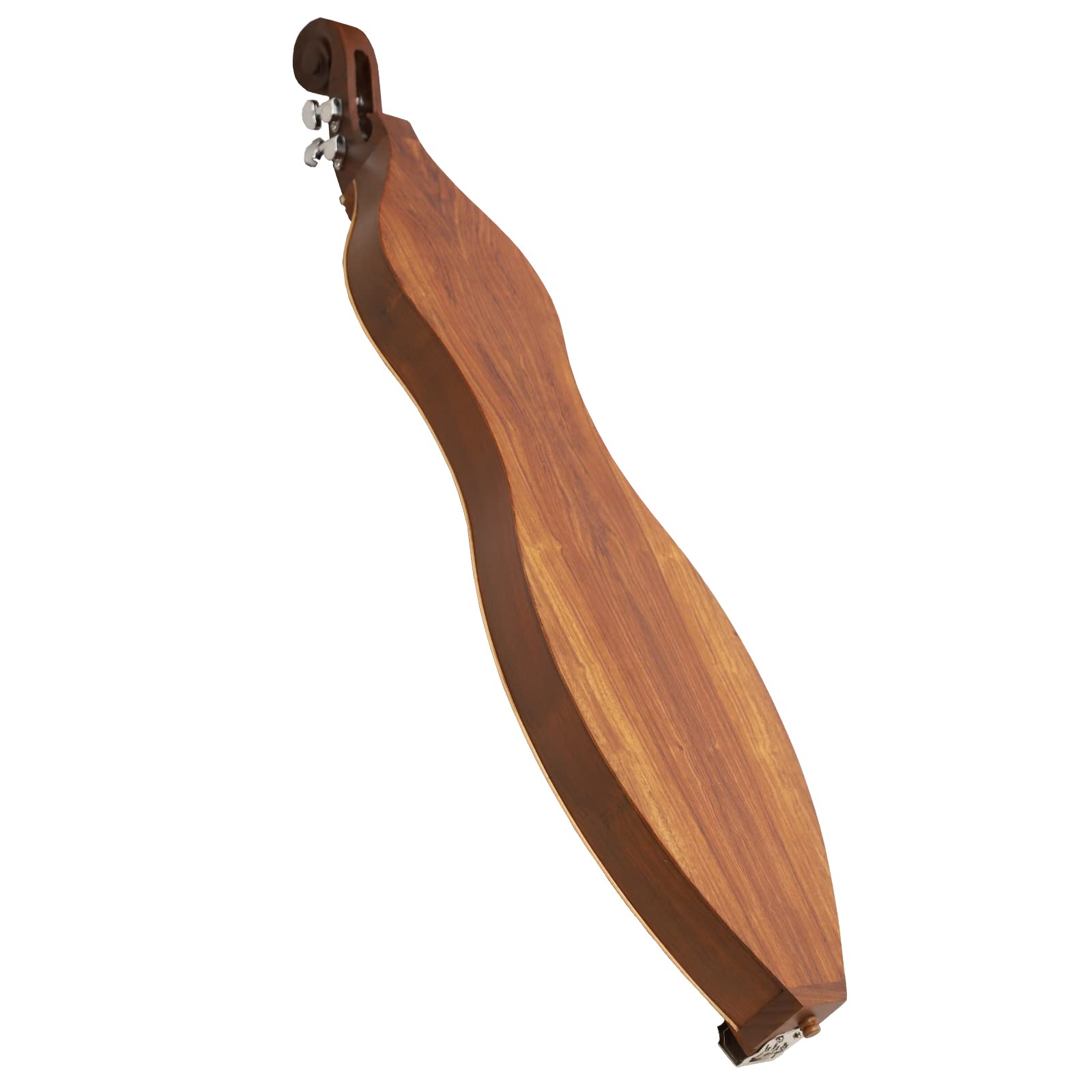 Mountain Dulcimer, 4 Corde Annodi, Pergamena R/W Argento Gear