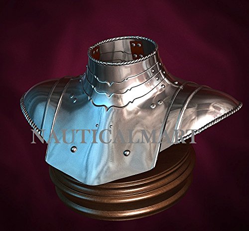 Medieval Knights Neck Plate Armor Gorget