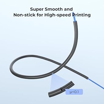 Cregrant3D Creality Upgrade 3D Yazıcı Seti Oğlak Premium XS Bowden Boru 1M, PTFE Teflon Boru Kesici, Pnömatik Bağlantı Elemanları ve MK8 Çoraplar ve Ender 3/3 Pro/5/Vyper/Voxelab Aquila için Ekstra Nozullar