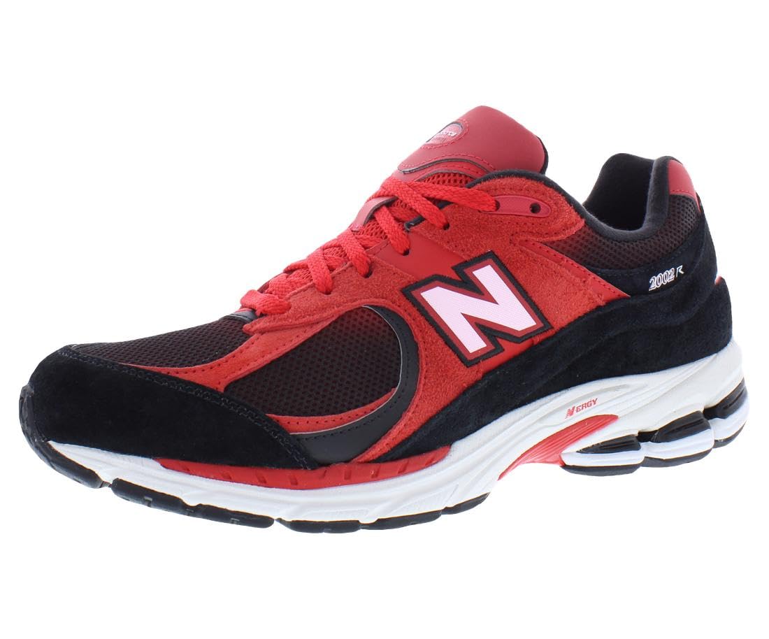 New Balance 2002R - Herren (True Red/Black), True Red/Black, 45 EU