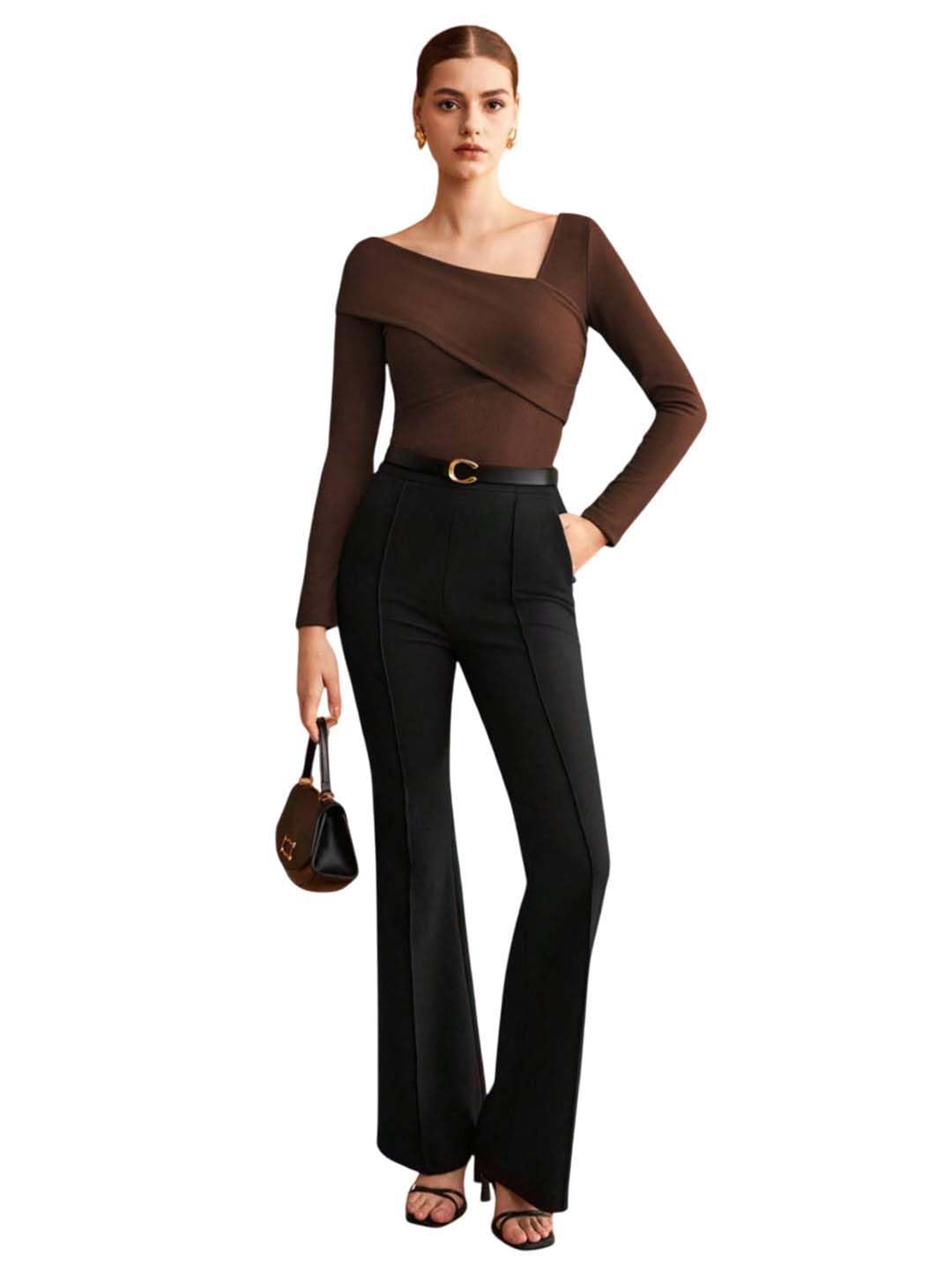 kotty Women's Solid Regular Fit Fashion Vest-picture-48