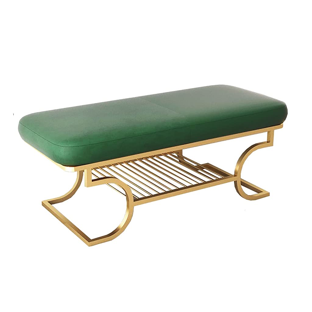 SXZenSpace Storage stools bench Nordic Iron Art Shoe Changing Stool Simple Household Cabinet Shelf Sit On The At Entrance To Try