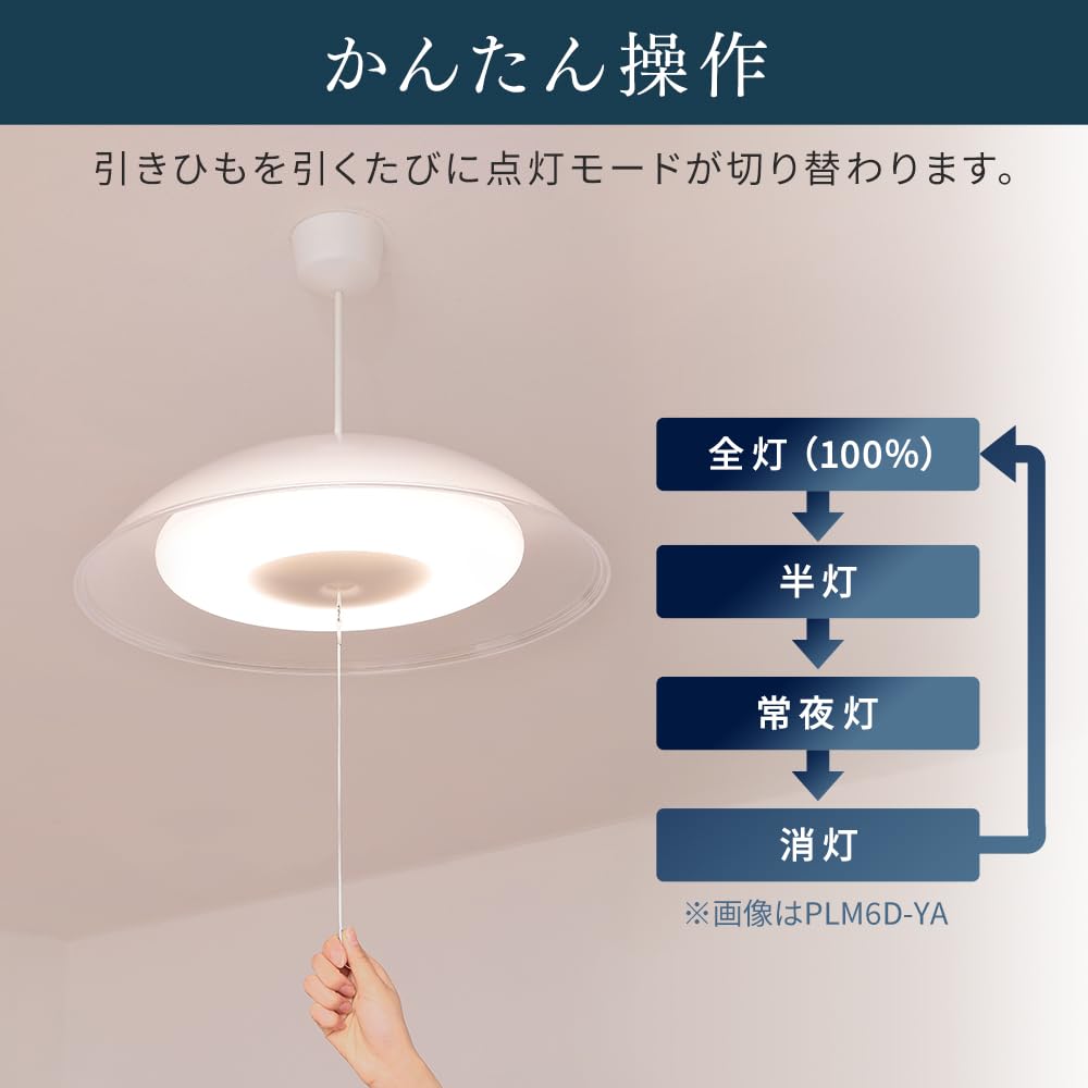 Amazon.co.jp: アイリスオーヤマ 洋風ペンダントライト 8畳 調光 PL8D