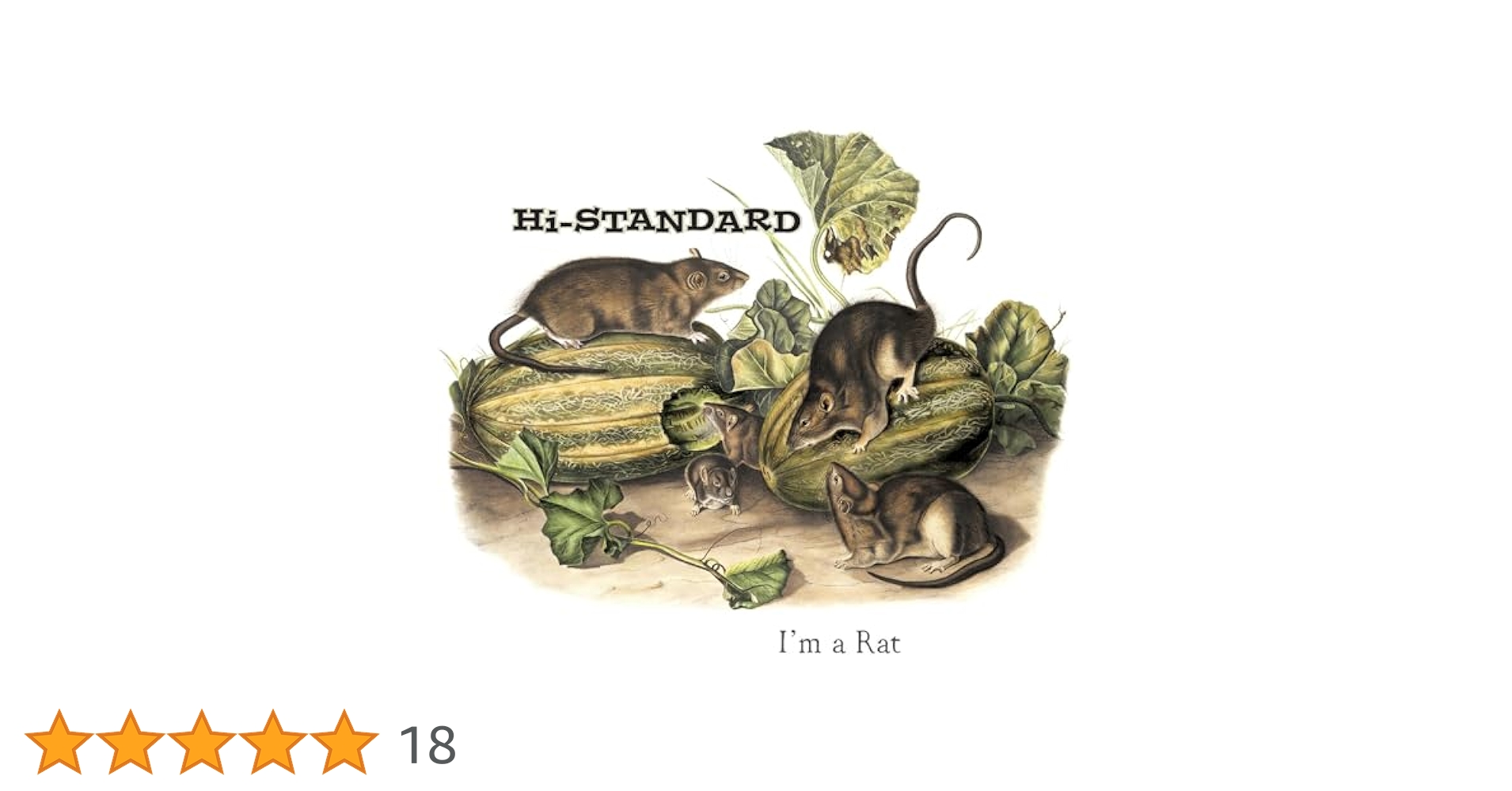 HI-STANDARD I'M A RAT 3点セット I'M A RAT - Hi-STANDARD | ハイスタンダード