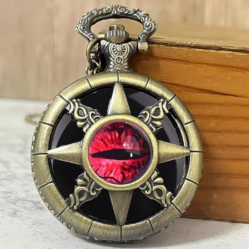 Image of Mini Obsidian Divination Mirror - Pocket Watch Case Design, Suitable for Witchcraft, Meditation, and Divination, Portable Witchcraft Tool