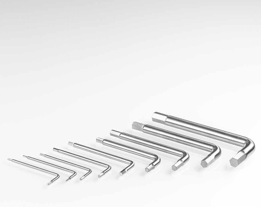 8,0 mm allen key long version, lpattern, sst, hrc 58
