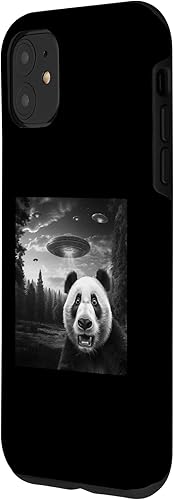 Miniatura 8 de iPhone 13 Pro Alien UFO Selfie Panda Spaceship Weirdcore Funny Panda Case