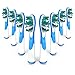 HISOPHIA Brossettes de rechange Compatible avec Braun Oral B Sonic VITALITY - 8 pcs