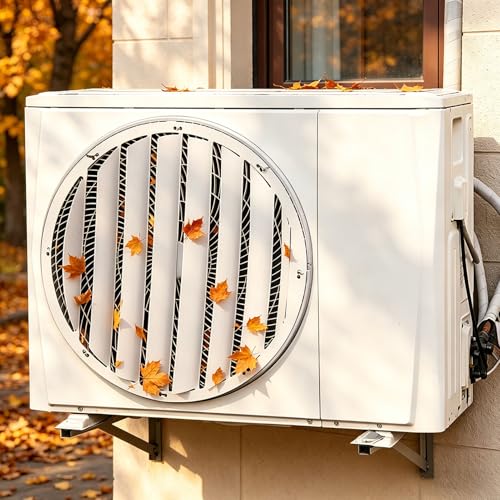 Universelle Abdeckung für Wechselstromgeräte im Freien, Wechselstrom- Kondensator- Luftauslass Anti- direktblasende Schallwand Windführungsabdeckung, Allwetter- Lüftungsklappenabdeckung