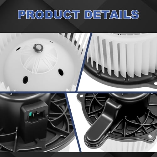 Image of PartsFlow Front HVAC Blower Motor For 2010-2020 Hyundai Elantra /Santa Fe For 2011-2020 Kia Cadenza /Optima /Sorento /Sedona 700258 SK700258