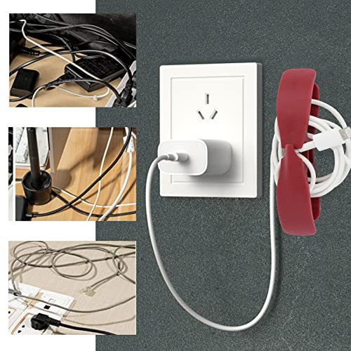 image for IUULOB Cord Organizer for Kitchen Appliances - Upgraded Adhesive Cord 