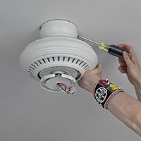 Vista 5 de Klein Tools 55895 Magnetic Wristband, Tradesman Pro Tool Wristband Holds Wire Connectors, Screws, Nails, Drill Bits, With Breathable Mesh