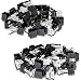 Produktbild TRENDnet TC-K50C6BK Cat6 RJ45 Keystone Jack 50er Pack Bundle, Kompatibel mit Cat5, Cat5e, Cat6 Verkabelung, Verwendung mit den TC-KP24 oder TC-KP48 Blank Keystone Patch Panels (separat erhältlich)