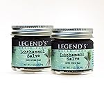 Legend\'s Creek Farm Herbal Salve - Healing Ointment with 20% Ichthammol Drawing Salve - Natural Balm for Stings, & Splinters - 1oz - Handmade in USA (Pack of 2)