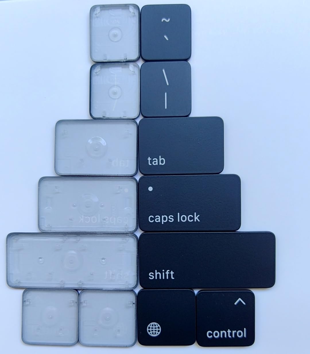 Amazon.co.jp: 交換用USキーボードキーフルセット(ヒンジなし)とiPad