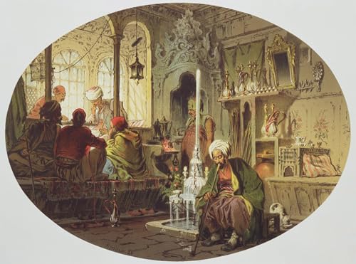 Peinture murale Café ottoman Amadeo Preziosi habillez vos murs vides 60x90