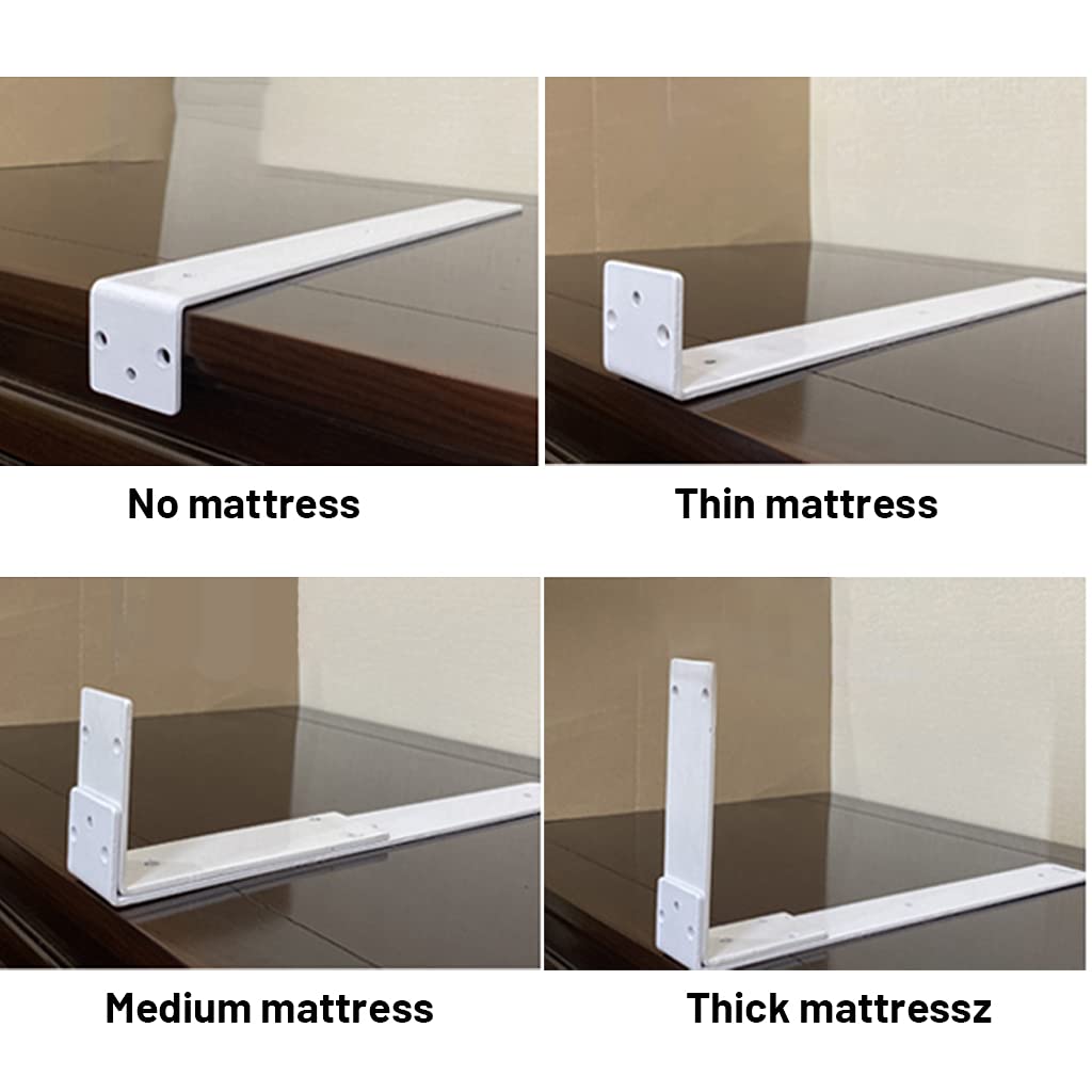 Barrière de sécurité de lit de 90 cm pour Personnes âgées, Barre d'appui Pliable et Stable, en Acier Inoxydable, barrière de lit pour lit King-Size, Queen-Size, Full, Twin, capacit