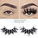 APCYUST Lashes Bulk 30 Pair Wholesale Faux Mink Eyelashes 5D Fluffy Eyelash 15mm 18mm 20mm Natural Medium Length Fake Lash with Portable Pack