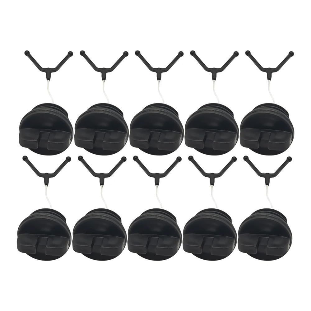 Bouchons de remplacement étanches pour tronçonneuse 51 55 lot de 10 pièces anti fuite de carburant