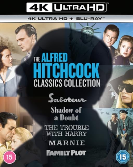 Image of Alfred Hitchcock Ultimate Classics Collection Part 1 and 2 [4k + Blu-Ray, Region Free]