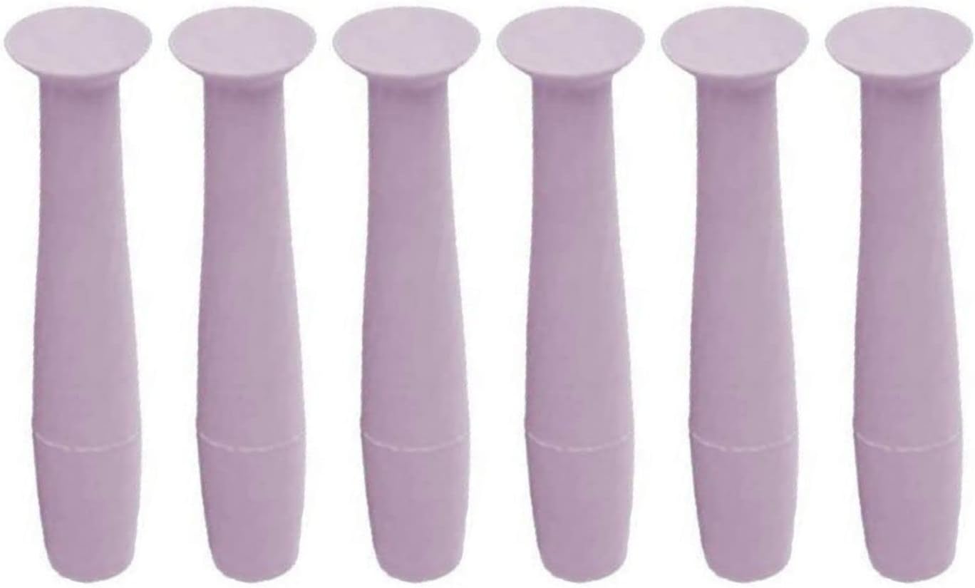 DMV Ultra Hard Contact Lens Remover (Lavender, 6 Pack)