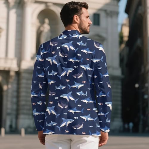 AFPANQZ Mens Suit Jacket Slim Fit Mens Lightweight Jackets Fall One Button Casual Blazer Sports Coat with Lining Lined3