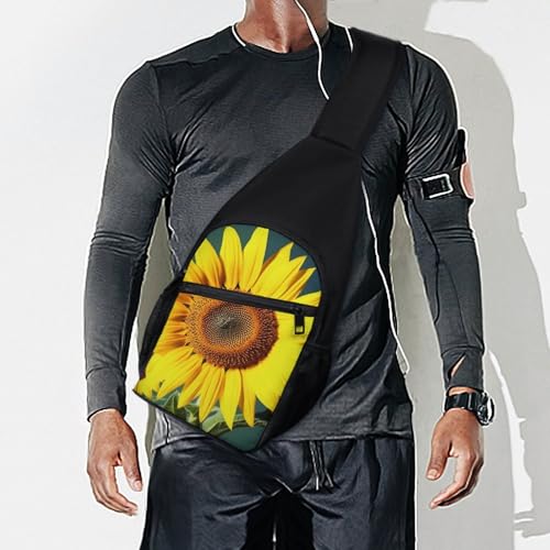 Bolso tipo bandolera Bloom Sunflower para deporte y trekking miniatura 7