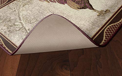 Brumlow Mills Tall Farmhouse Rooster Area Rug Rustic Decor Mat For Kitchen, Dining, Bedroom, Bathroom, Entryway Or Living Room, 20" X 44", Brick #TOP4