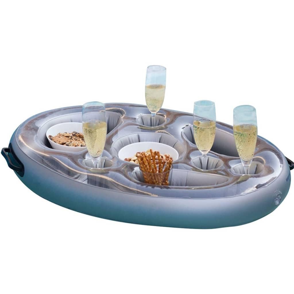 Offizielle "Perfect Pools" Spa Bar Aufblasbare Whirlpool Tisch für Getränke und Snacks - Perfekt für Pool Parties